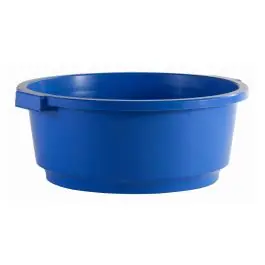Barreño redondo 40 l 56x22 cm azul fuerte tes