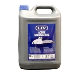 Aceite lubricante cadena motosierra 5 l liv