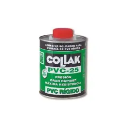 Adhesivo pvc-25 presion tapon pincel 1000 ml collak