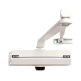 Cierrapuerta ch2-3 brazo retencion libre blanco justor
