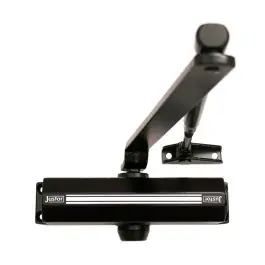 Cierrapuerta ch2-3 brazo retencion libre negro justor