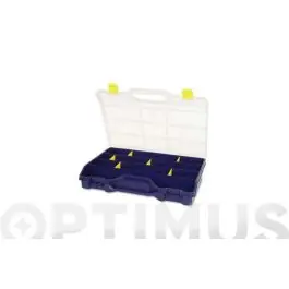 Clasificador maletin plastico n.47-26 azul 21 compartimientos 460 x 350 x 81 mm tayg