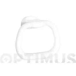 Toallero aro blanco olympia tatay