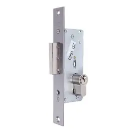 Cerradura metalica 2211-25 entrada 25mm acero inox tesa