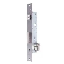 Cerradura metalica 2216-25 entrada 25mm acero inox tesa