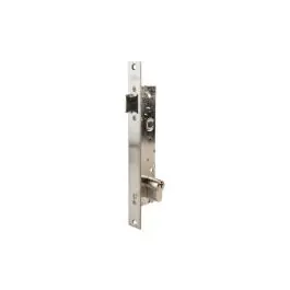 Cerradura metalica 2219-25 entrada 25mm acero inox tesa