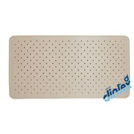 Alfombra de baño 70x36 cm antideslizante beige dintex