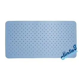 Alfombra de baño 97x36 cm antideslizante azul dintex