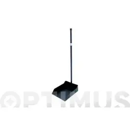 Recogedor metalico negro 76 cm imex el zorro