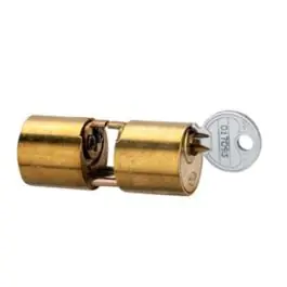 Cilindro 5962 redondo, para cerraduras 1962 32-32 laton, 3 llaves cvl