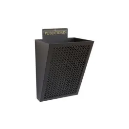 Cesta publicidad clasico negro arregui