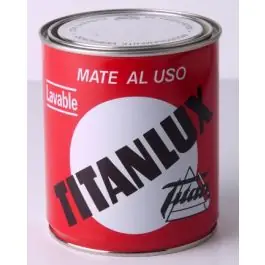 Pintura plastica sintetica mate al uso 750 ml blanco titan