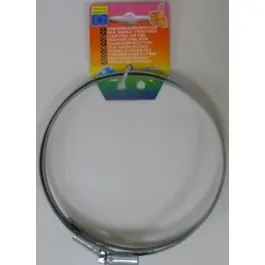 Abraz canal aguas 110-130mm acero s&m 2 pz