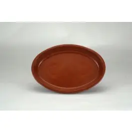 Fuente coc oval 49x29cm barro cocina tradicional