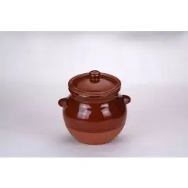 Olla coc 4,0lt c/tapa barro cocina tradicional