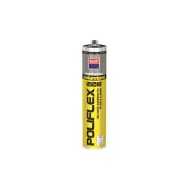 Masilla poliuretano poliflex plus 300 ml negro krafft