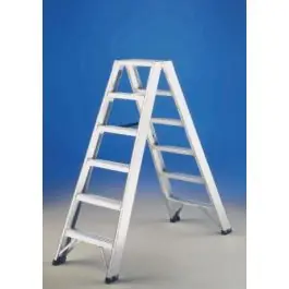 Escalera ind tijera 2,10mt 9 peldaños dob alu p1 svelt