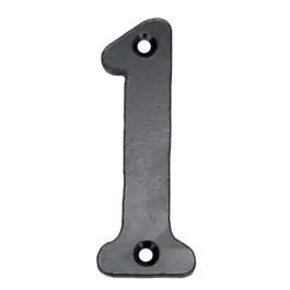 Numero 1 atornillar 100mm forjado negro imex el zorro