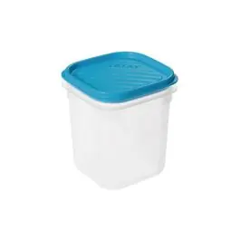 Contenedor alimentos cuadrado topflex 0,7 l turquesa tatay