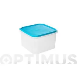 Contenedor hermetico 2,9 l cuadrado turquesa tatay
