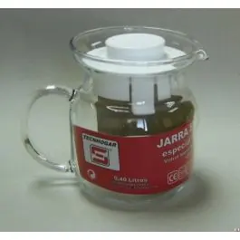 Jarra microond. estand. 0,4lt vidrio sanfor - Tecnhogar