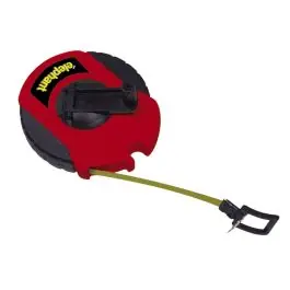 Cinta metrica 20 m-13 mm metalica estuche bimaterial medid