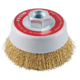 Cepillo industrial taza 075 mm / 0,3 mm amoladora ac/ltdo fe fecin