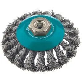 Cepillo ind conico amoladora 100 mm al.trenz fecin