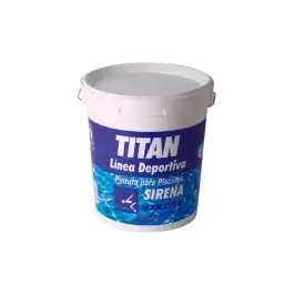 Pintura piscina sirena al agua 2710 4 l azul titan
