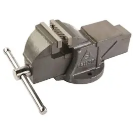 Tornillo banco c/yunq 125mm b/fija fundido 6710125 e bellota