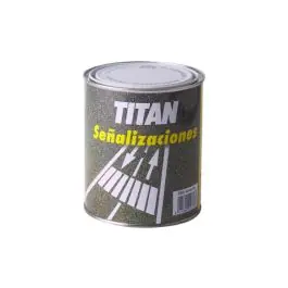 Pintura suelo señalizacion 4 l amarillo titan