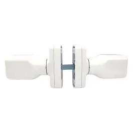 Pomo carpinteria aluminio (juego) blanco micel