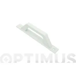 Asa con placa carpinteria aluminio 6804 blanco micel