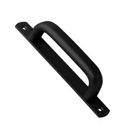 Asa placa redonda aluminio 6803 negro micel