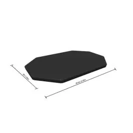 Cobertor de pvc para piscina ovalada 305x200x84 cm bestway
