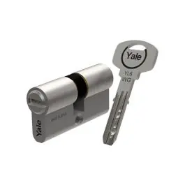 Cilindro yl6 leva larga 35-35 laton, 5 llaves yale