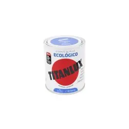 Esmalte al agua ecologico brillante 750 ml azul indigo titanlux