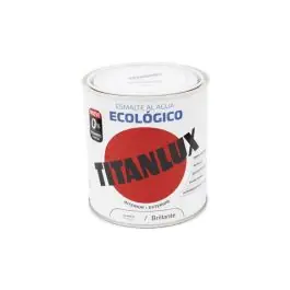 Esmalte al agua ecologico brillante 2,5 l blanco titanlux
