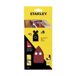 Hoja de lija para multilijadora 5 uds gr 60 stanley