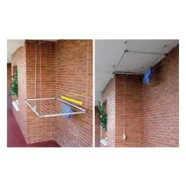 Tendedero techo extensible con recogedor tezno 100-160 cuncial