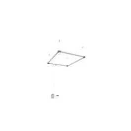Tendedero techo extensible aluminio 100-160cm con manivela tz