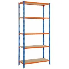 Estanteria ordenacion simonrack 5 baldas sin tornillos 150kg simonclick azul 18