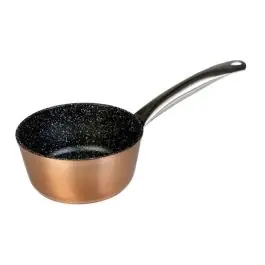 Cazo induccion aluminio forjado profesional 16 cm cobre wecook