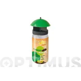 Trampa para moscas ecofin con atrayente flower