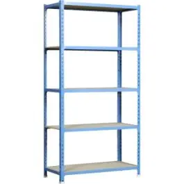 Estanteria orden 5b 2000x1000x400mm s/t met azul/madera 150k simonrack