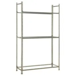 Estanteria orden 3b 2000x1000x400mm s/t met galv para ruedas simonrack