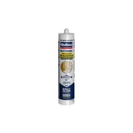 Sellador madera siliconizado sintesel 300 ml lino cancun quilosa