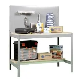 Banco trabajo 1b+panel 1445x1510x610mm s/t gris bt2 1500 simonrack
