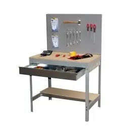 Banco trabajo 1b+1cj+pan 1445x910x610mm s/t gris bt2 box 900 simonrack