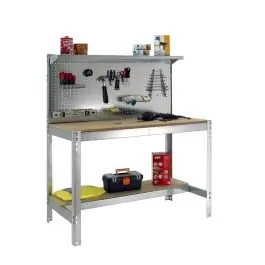 Banco trabajo 1b+panel 1445x910x610mm s/t galv bt3 900 simonrack